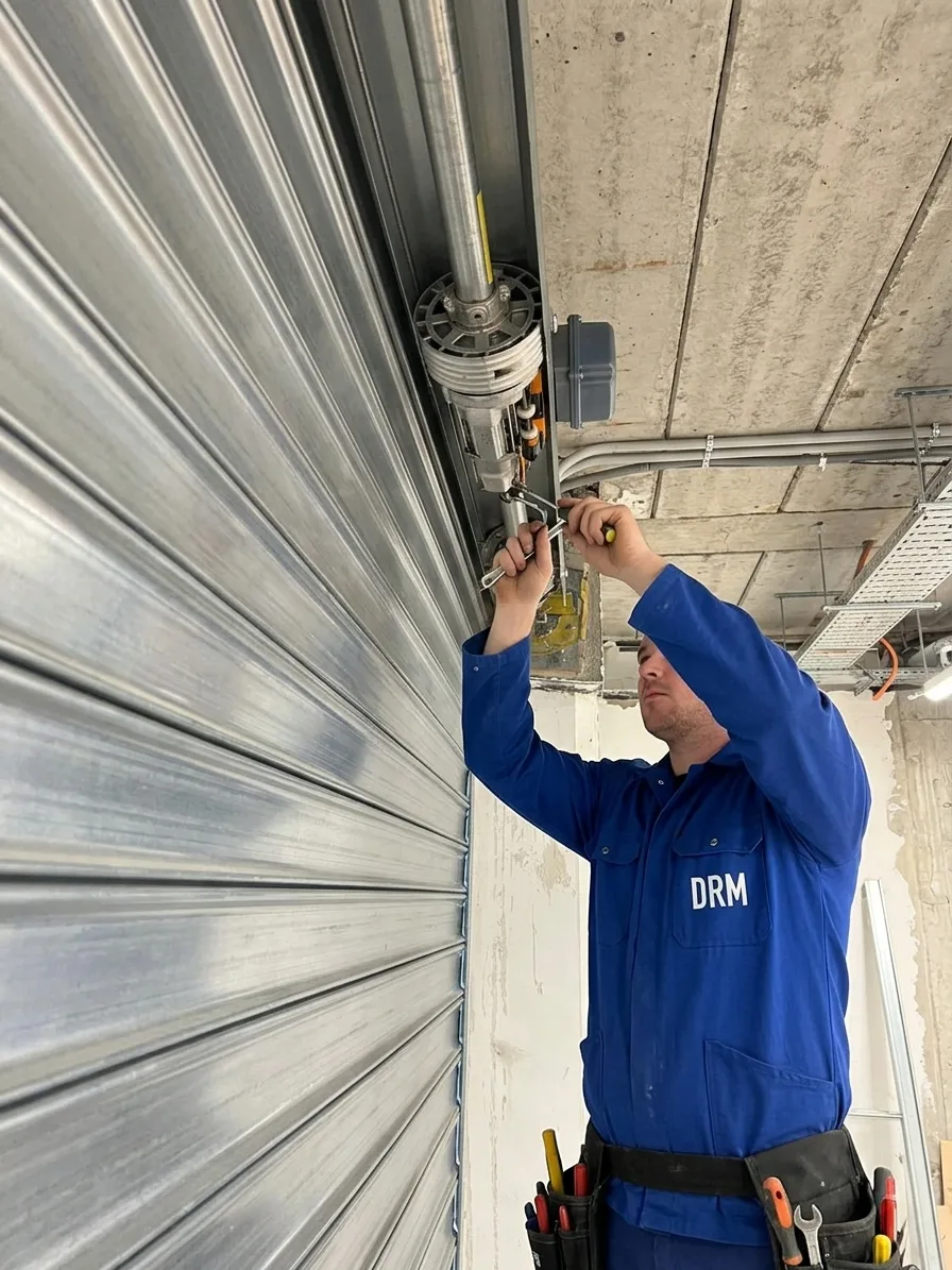 Rideau métallique à Saint-Ouen-sur-Seine